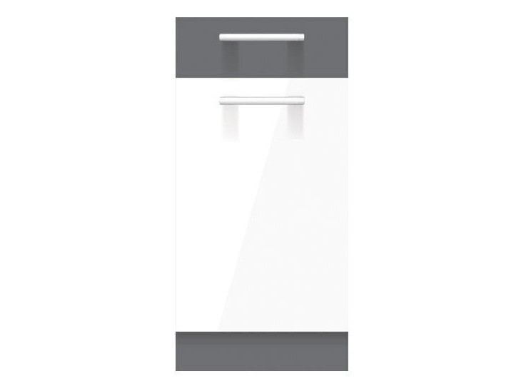 Modular cabinet with doors Mode White 119