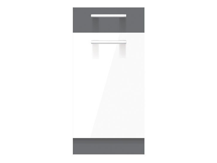 Modular cabinet with drawers Mode White 124