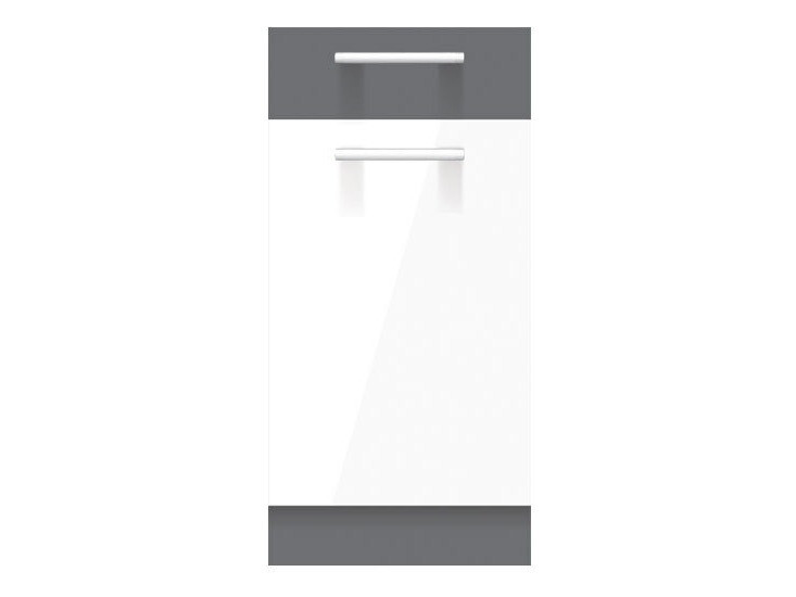 Modular sink cabinet with doors Mode White 116