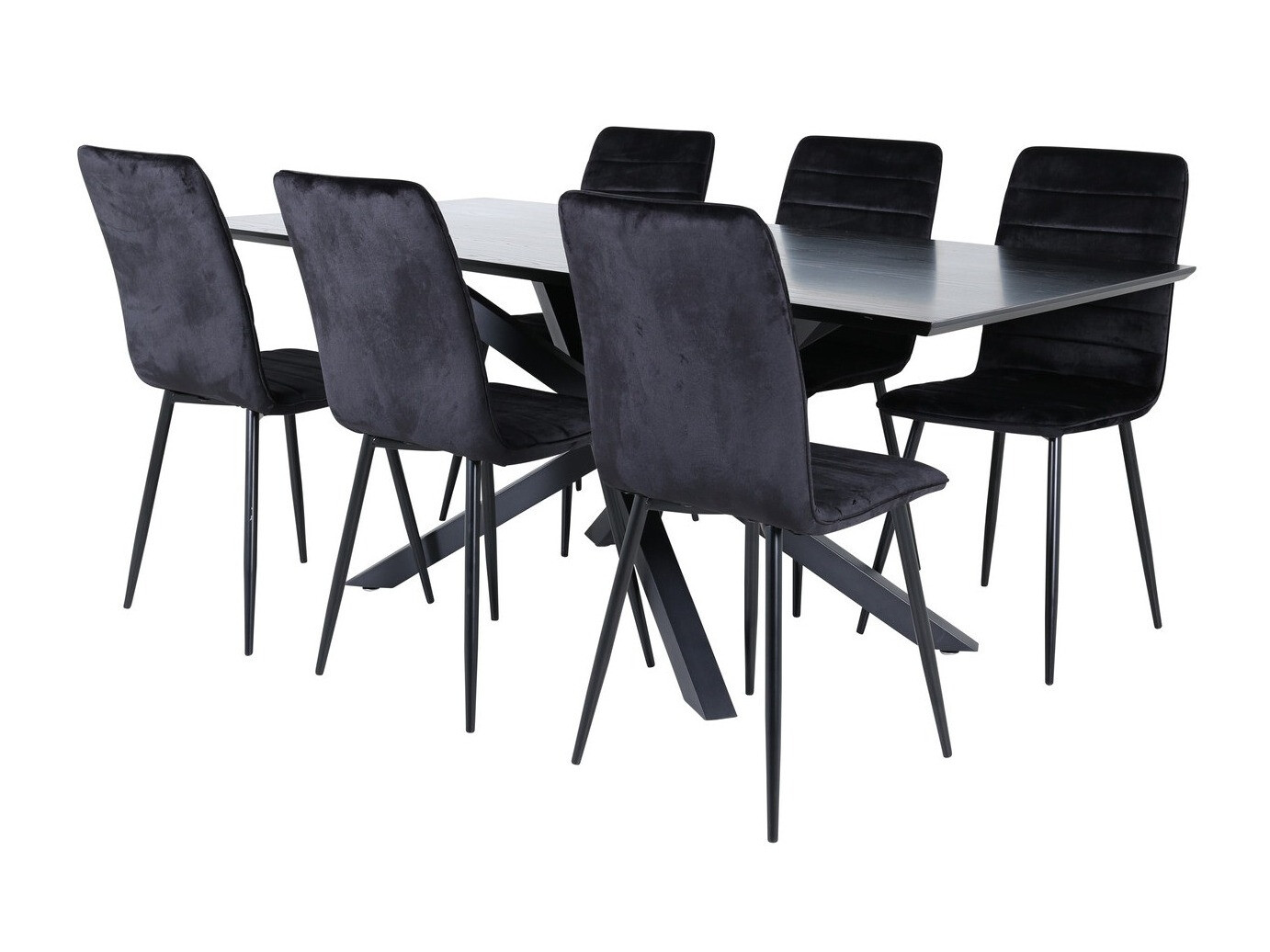 Dining set Dallas 2697 (Black)