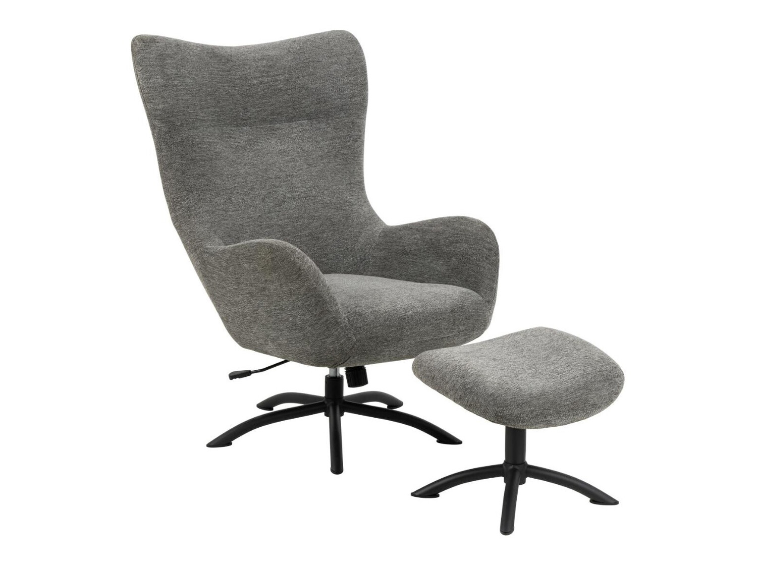 Armchair Norsica 490 (Black + Grey)