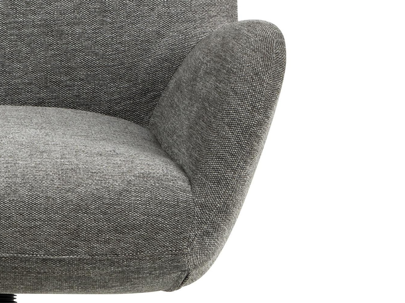 Armchair Norsica 490 (Black + Grey)