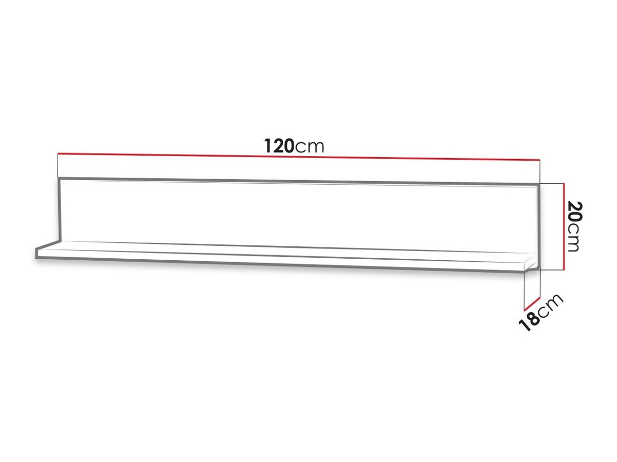 Wall shelf Talsere 109