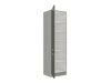 Modular cabinet with doors Multi Grey 115