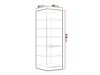 Modular cabinet with doors Multi Grey 115