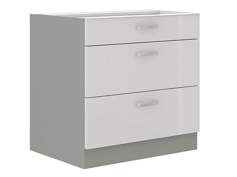 Modular cabinet with drawers Multi White 102