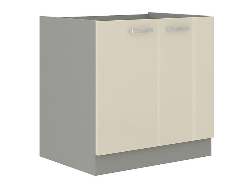 Modular sink cabinet with doors Multi Cream 110