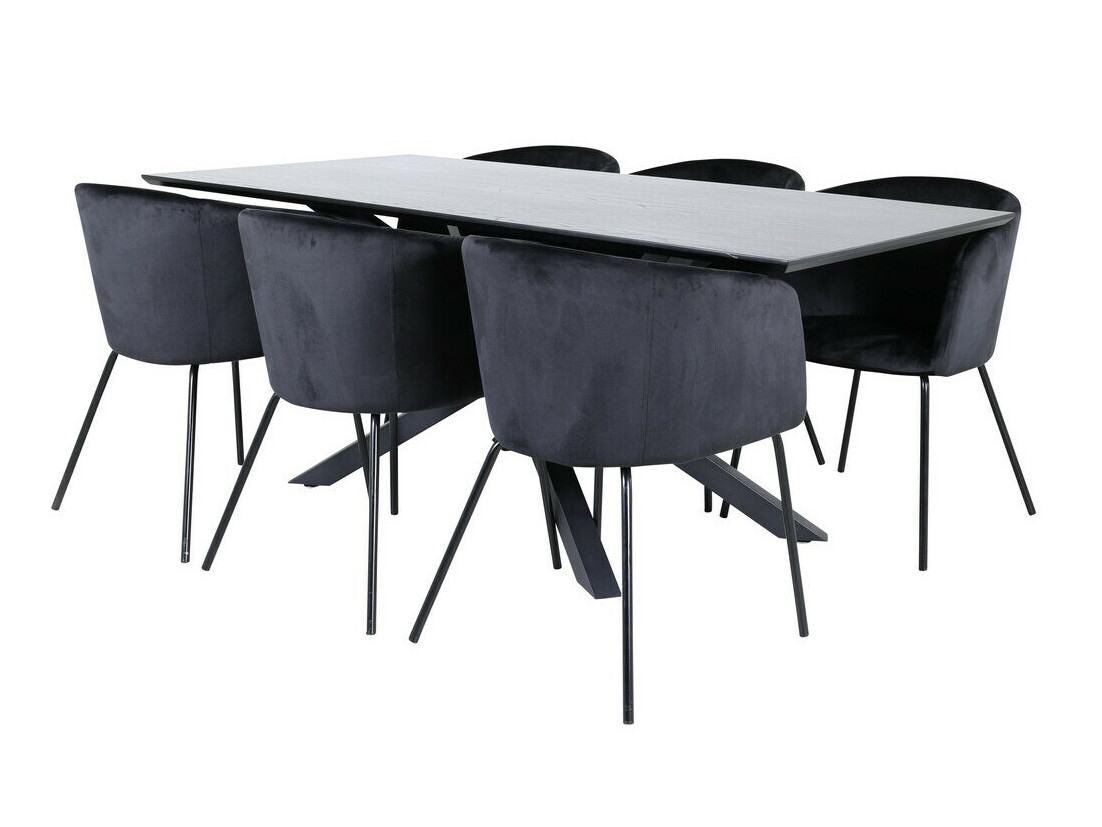 Dining set Dallas 2691 (Black)