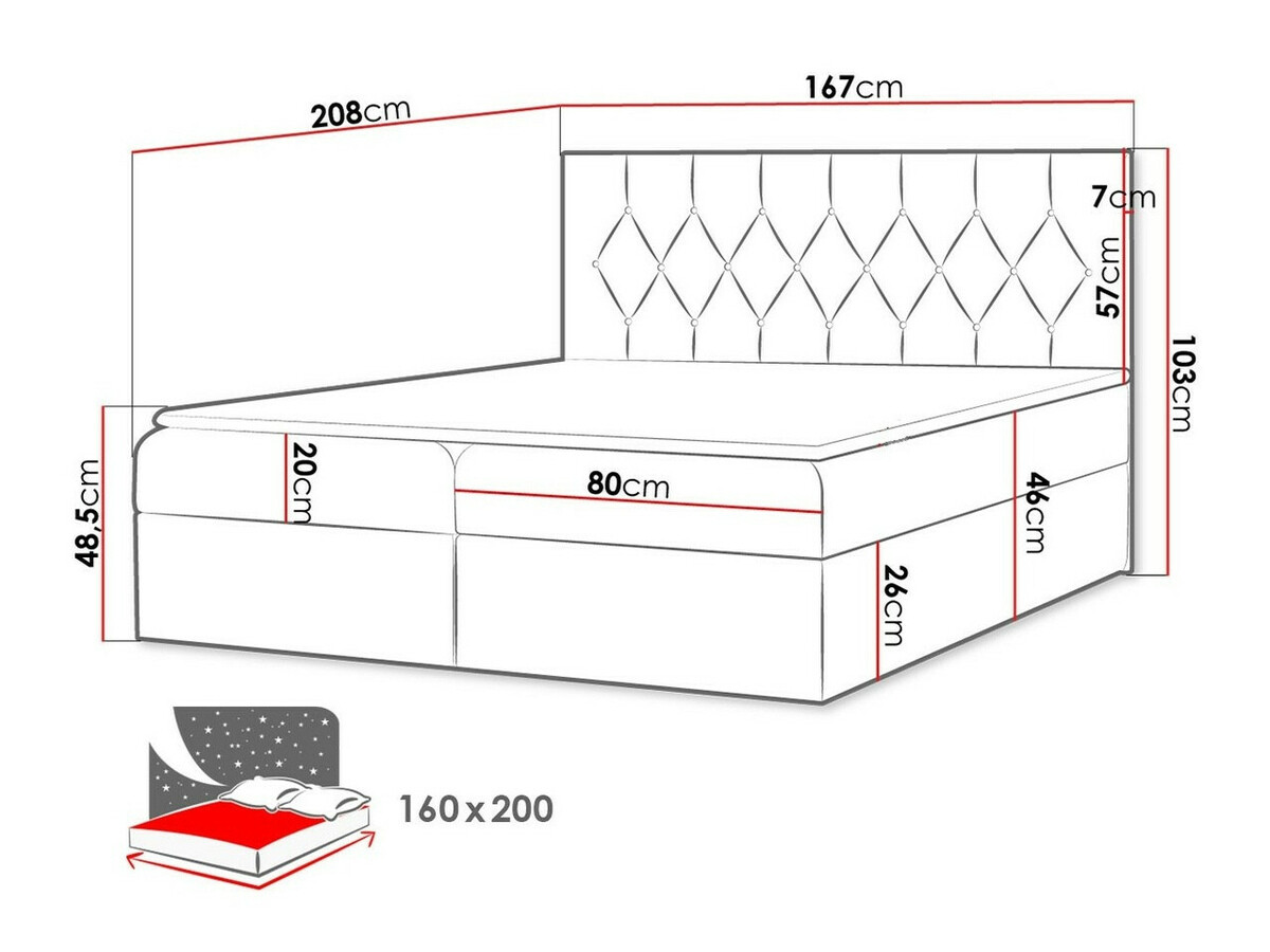 Continental bed Hortulus (Mikrofaza 15)
