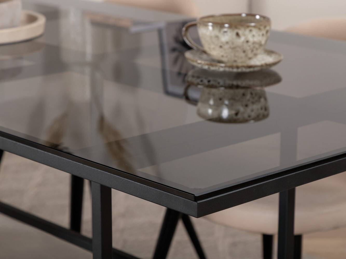 Dining set Dallas 2633 (Beige + Black)