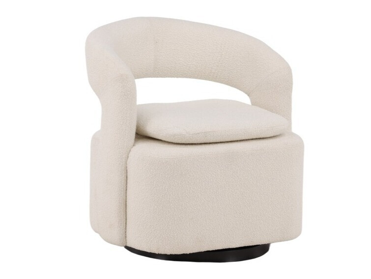 Armchair Dallas 3170 (White + Black)
