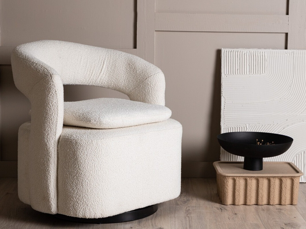 Armchair Dallas 3170 (White + Black)