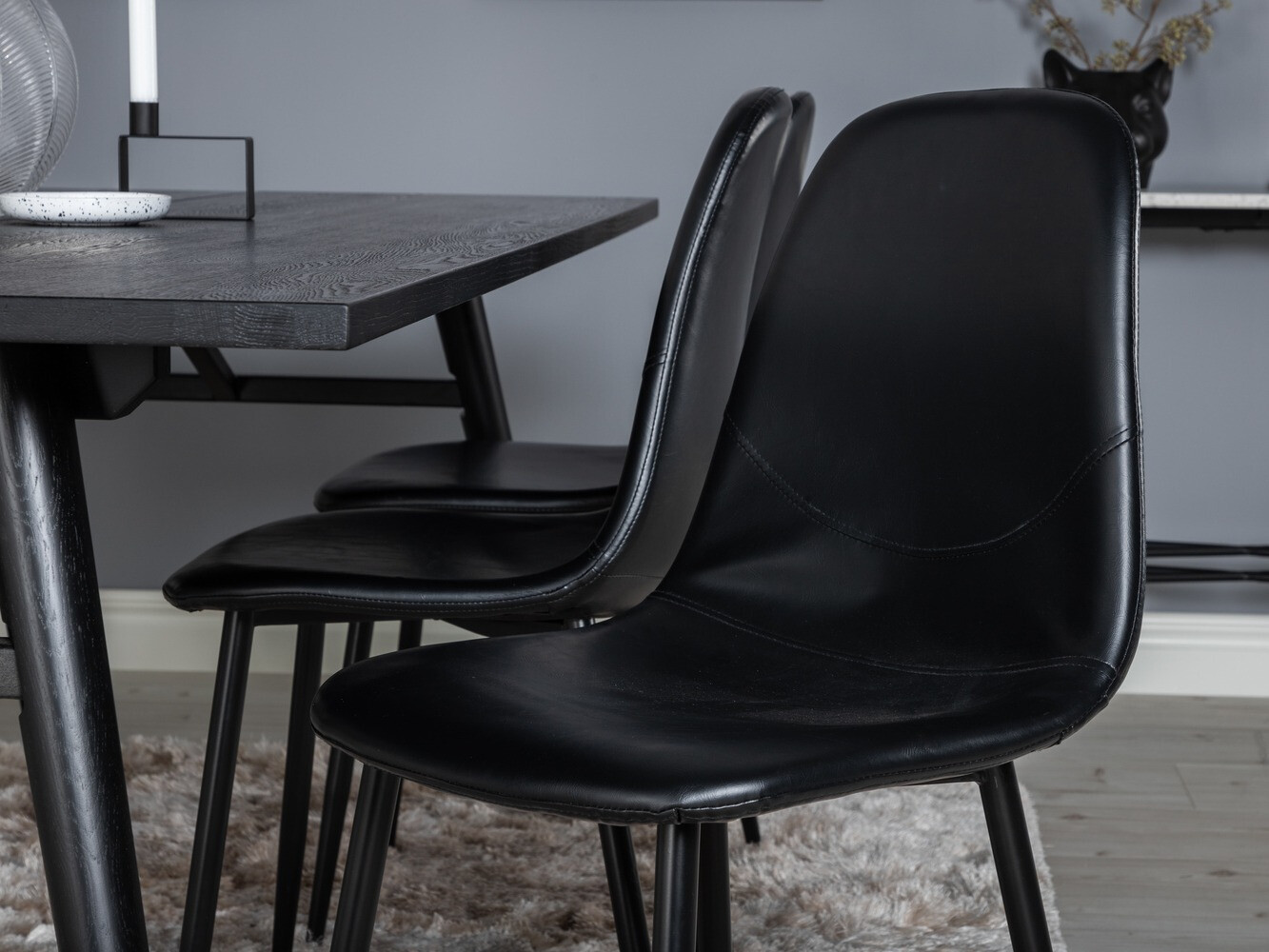 Dining set Dallas 1681 (Black)