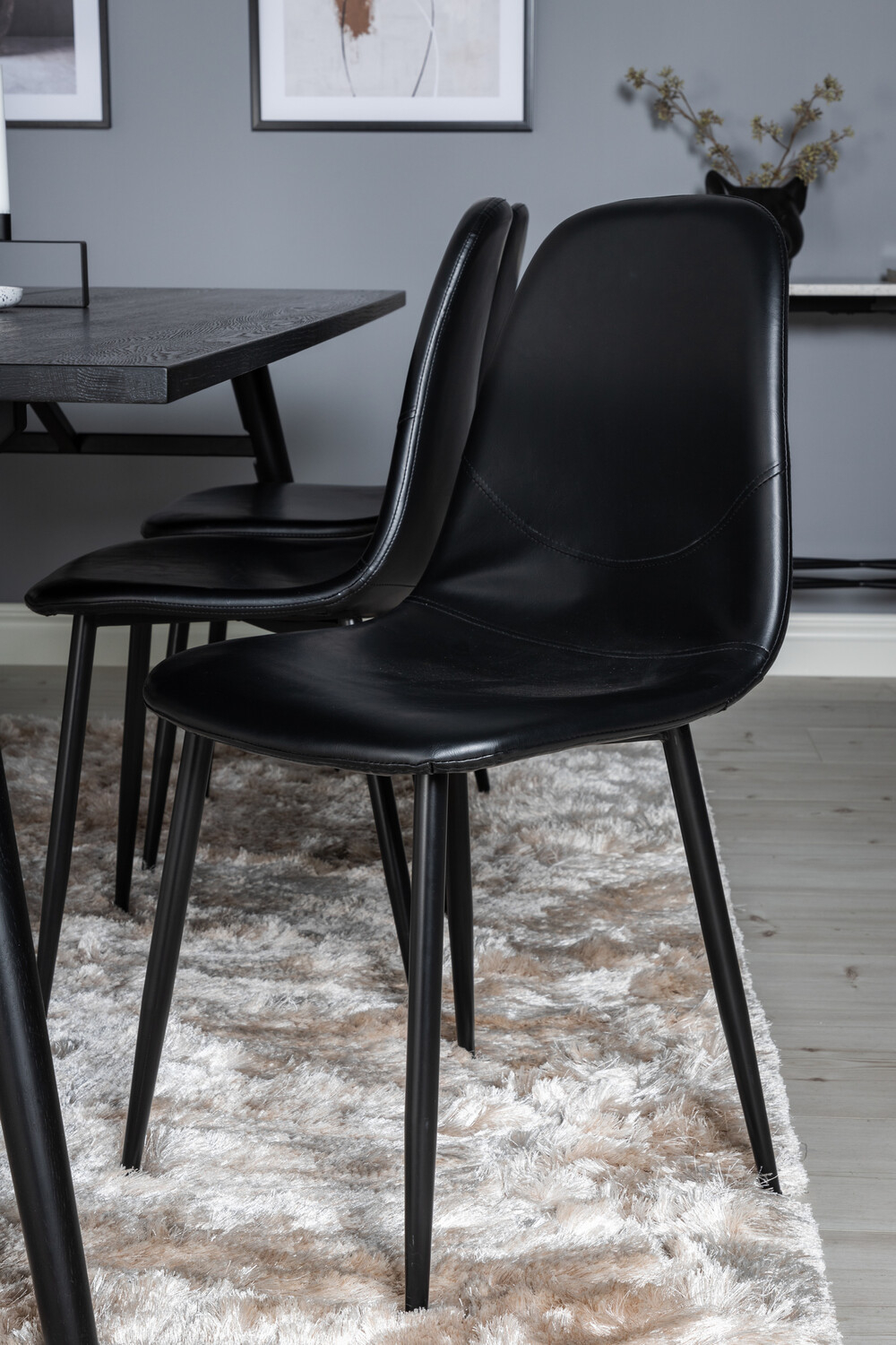 Dining set Dallas 1681 (Black)