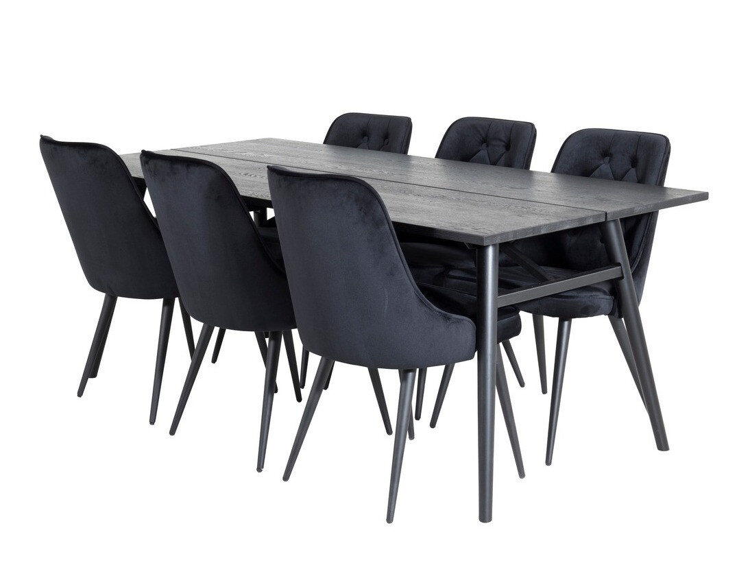 Dining set Dallas 1780 (Black)