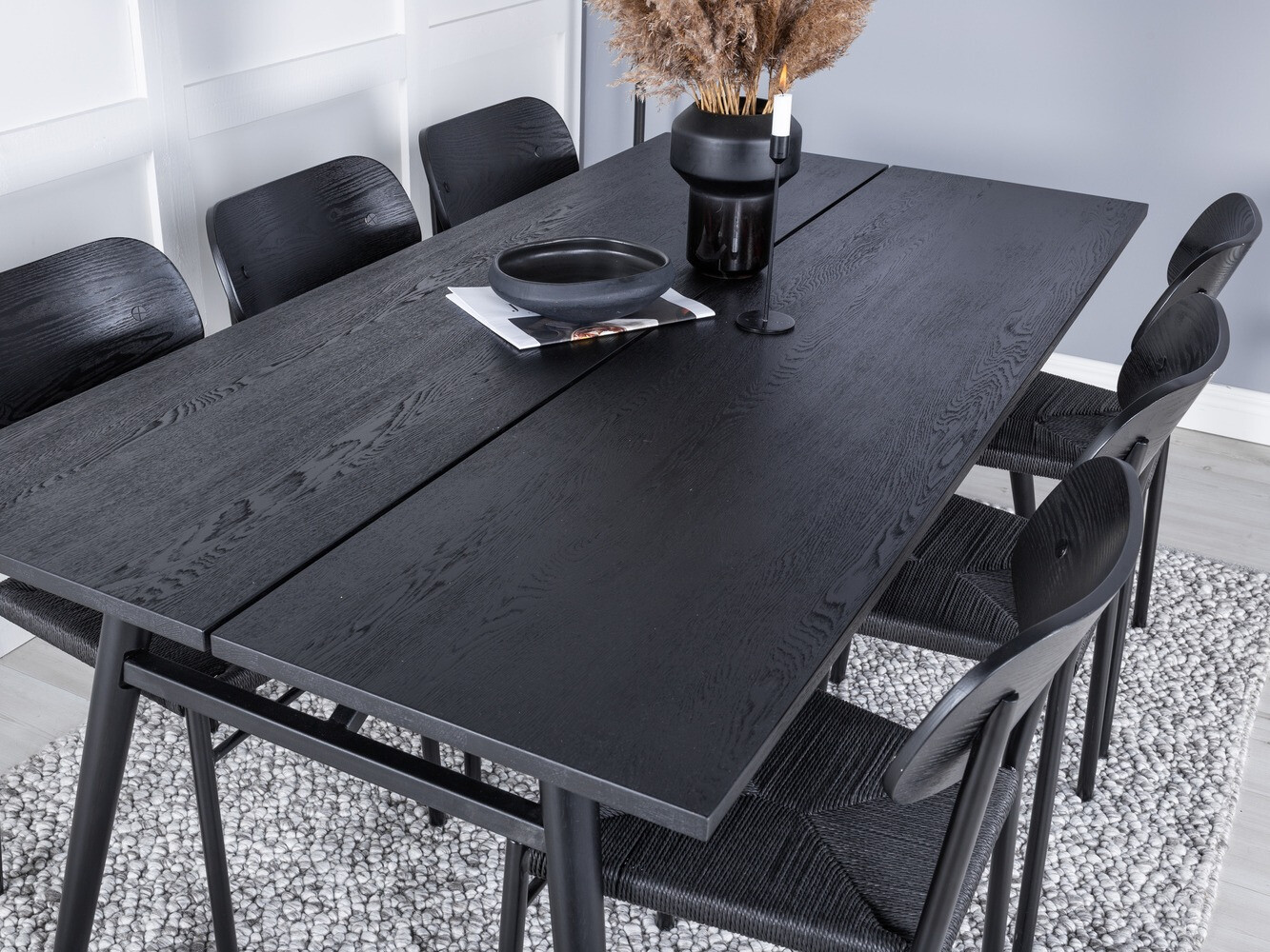 Dining set Dallas 1785 (Black)