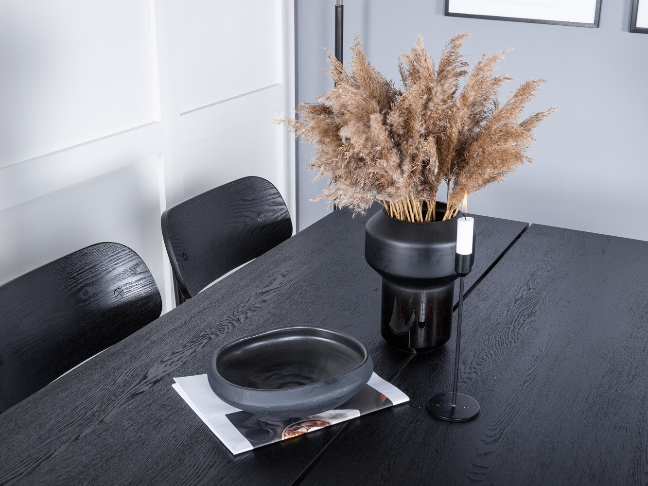 Dining set Dallas 1785 (Black)