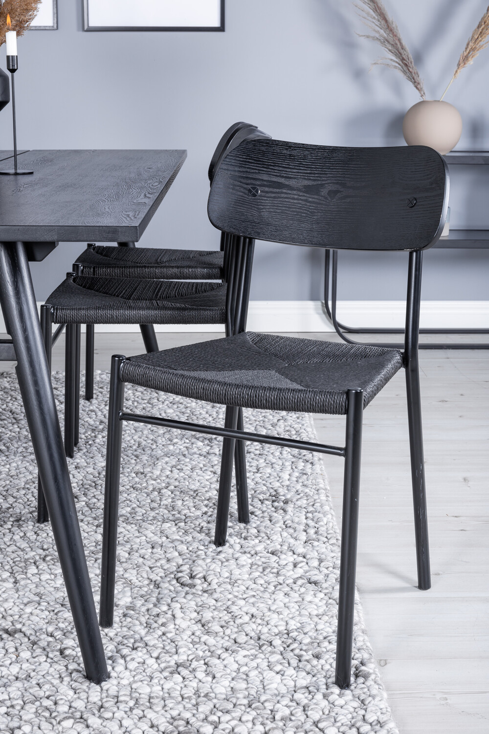 Dining set Dallas 1785 (Black)