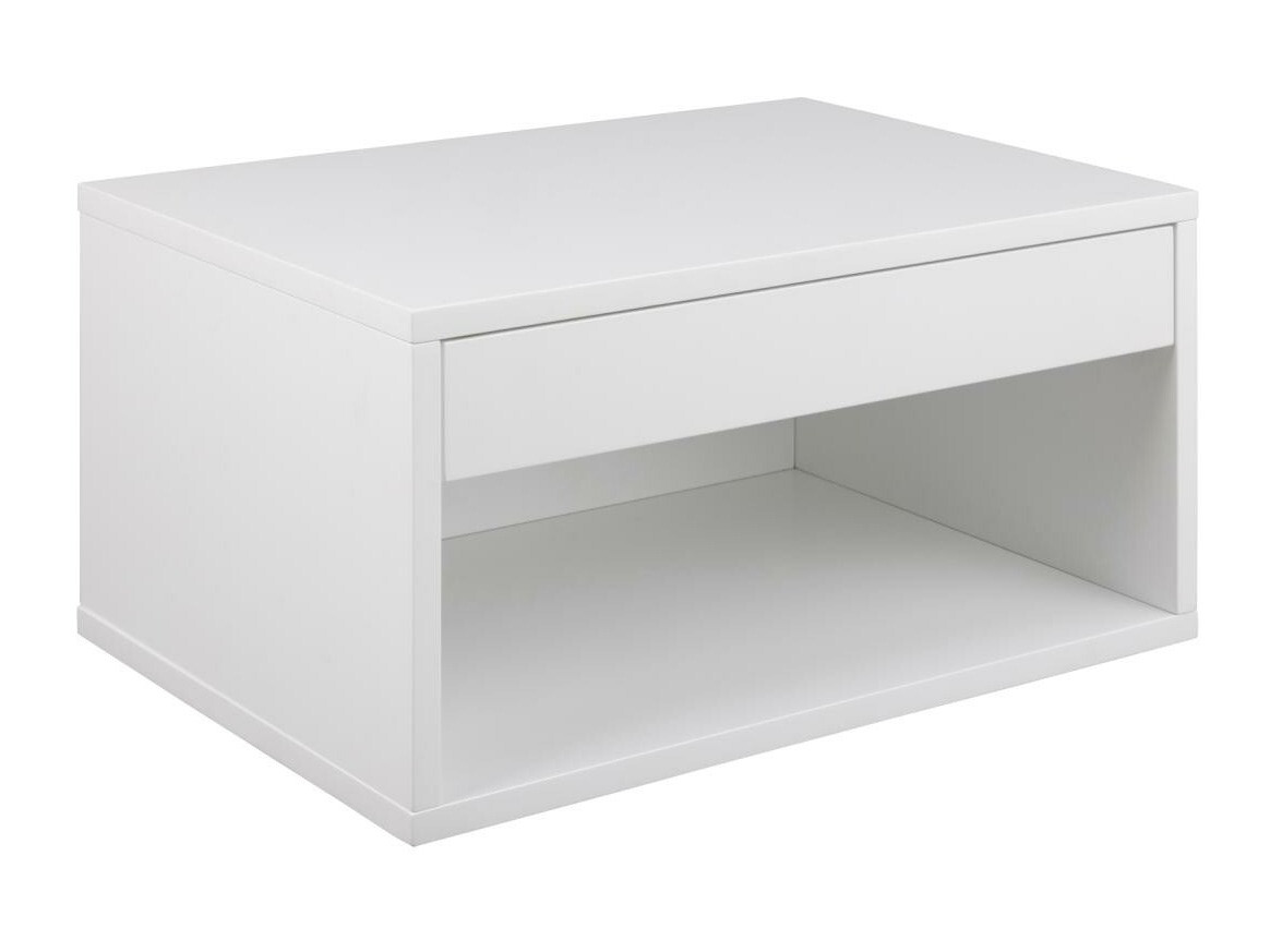 Bedside table Norsica 600 (White)