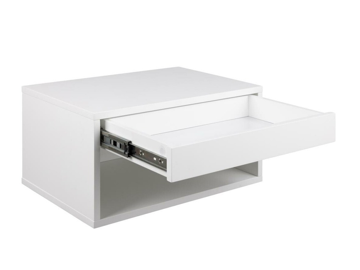 Bedside table Norsica 600 (White)