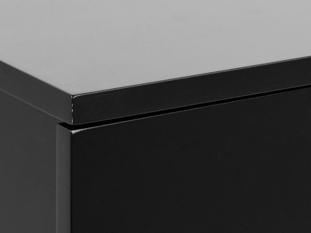 Bedside table Norsica 601 (Black)