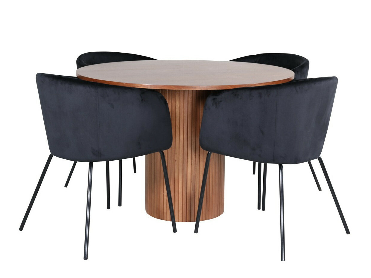 Dining set Dallas 3054 (Black)