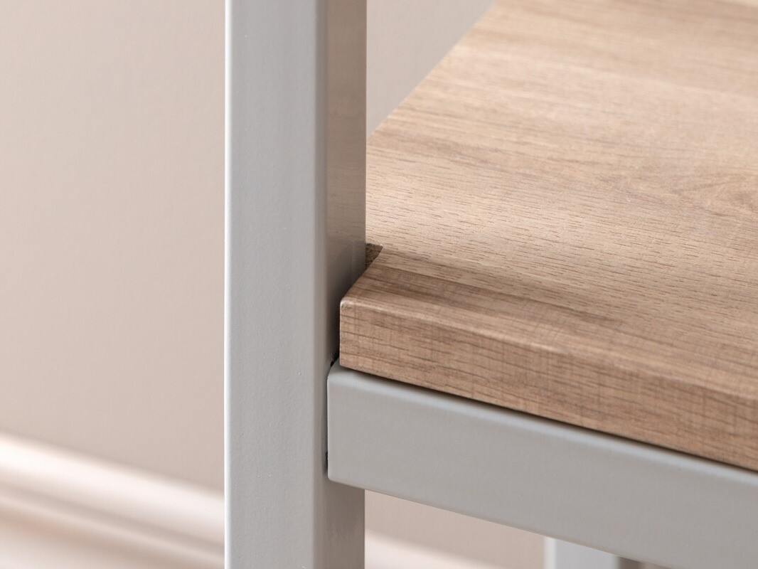 Console table Dallas 2521 (Light wood + Grey)