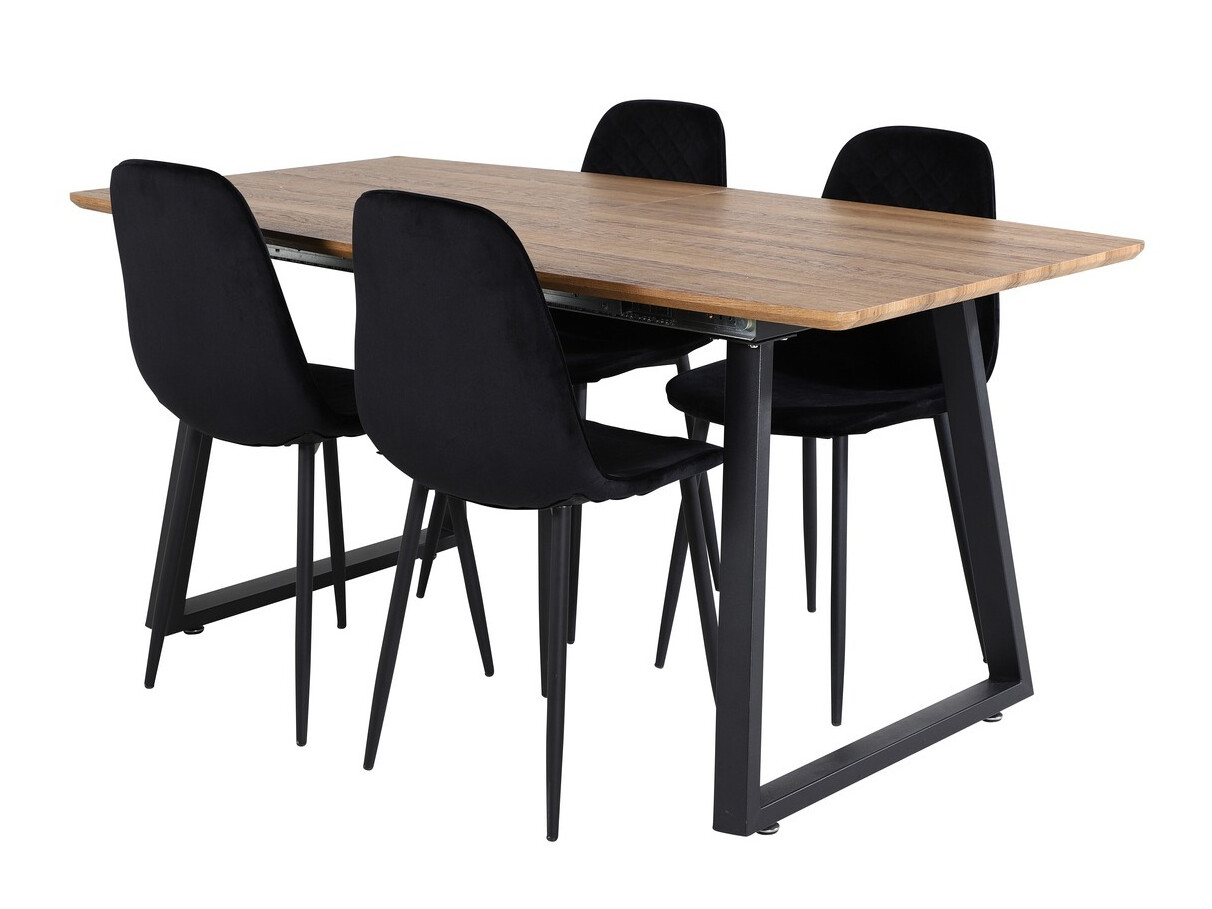 Dining set Dallas 336 (Black)