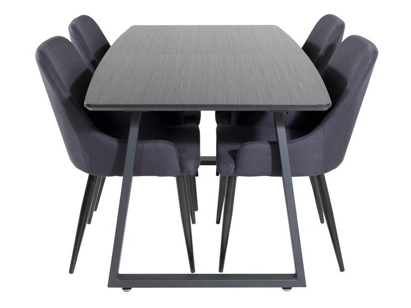 Dining set Dallas 1814 (Black)