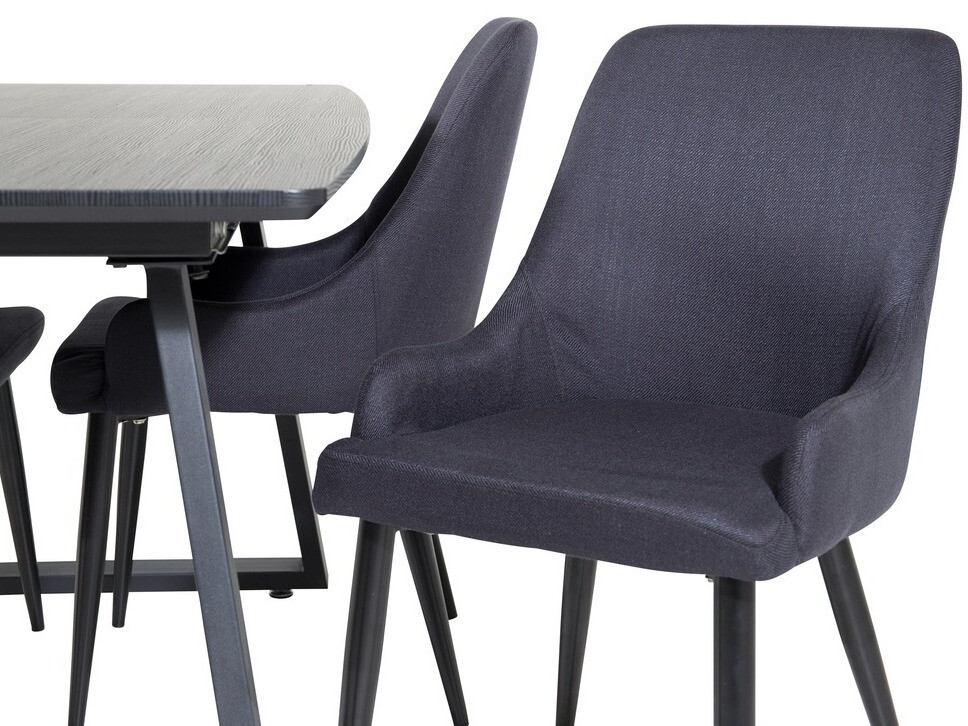 Dining set Dallas 1814 (Black)