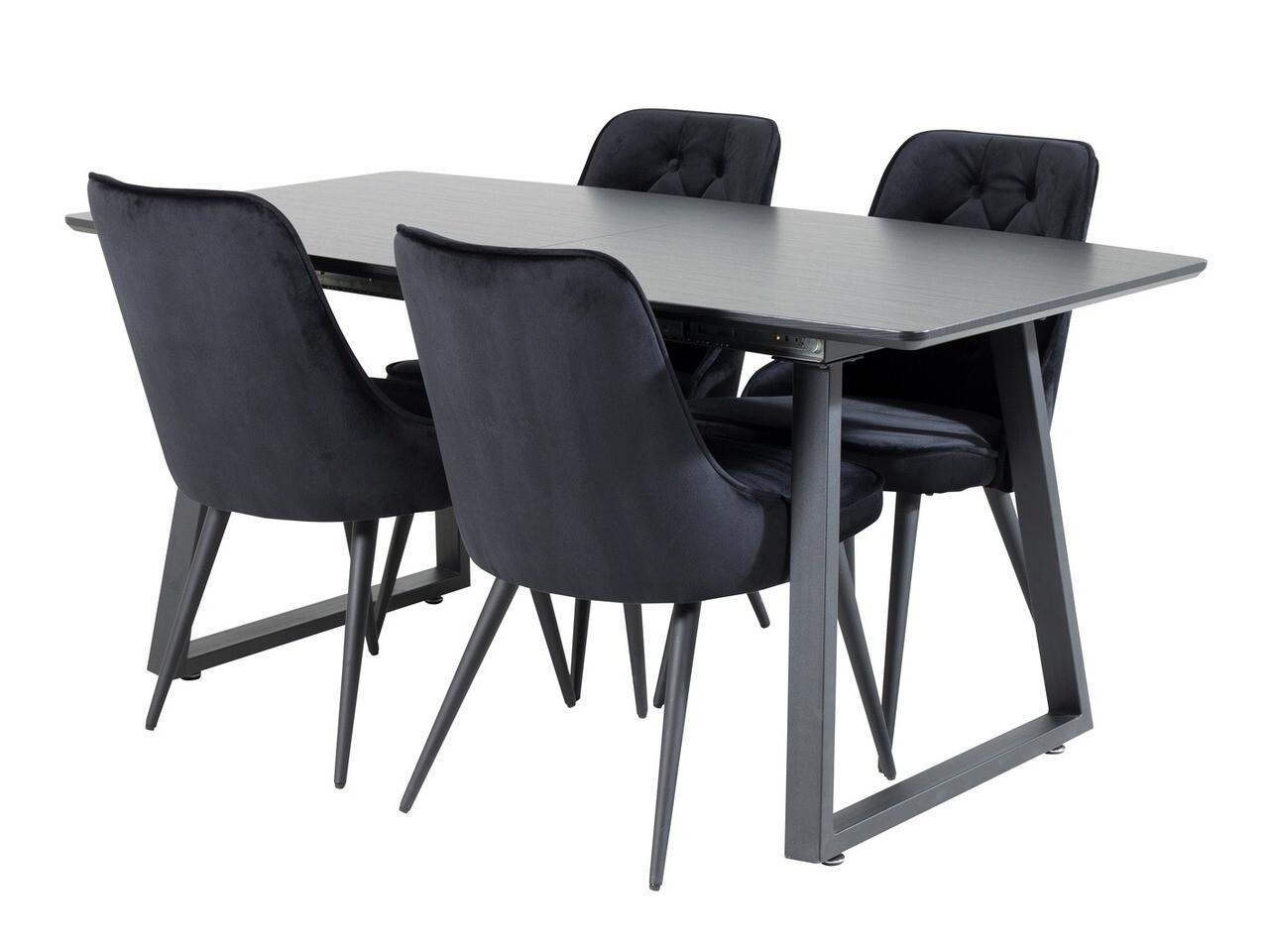 Dining set Dallas 1993 (Black)