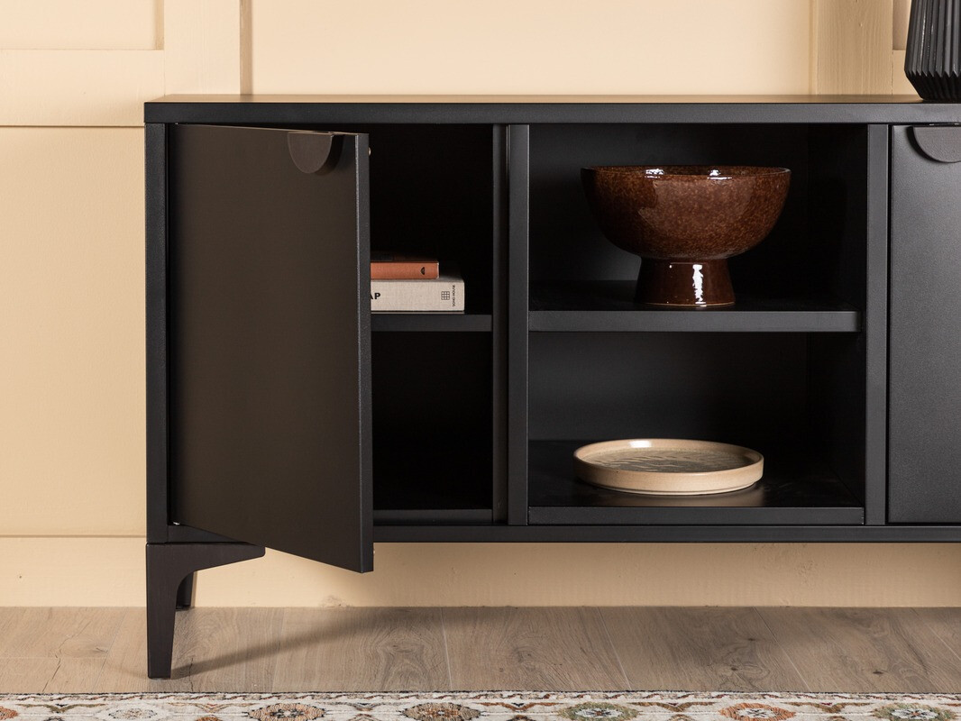 TV stand Romcamu 100 (Black)