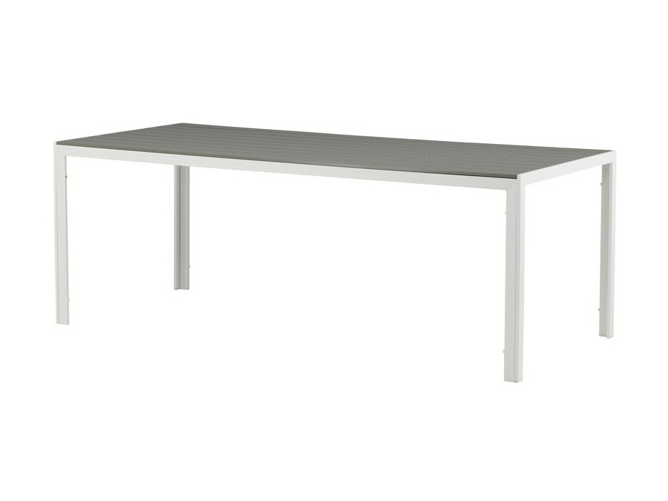 Outdoor table Dallas 906 (Grey + White)