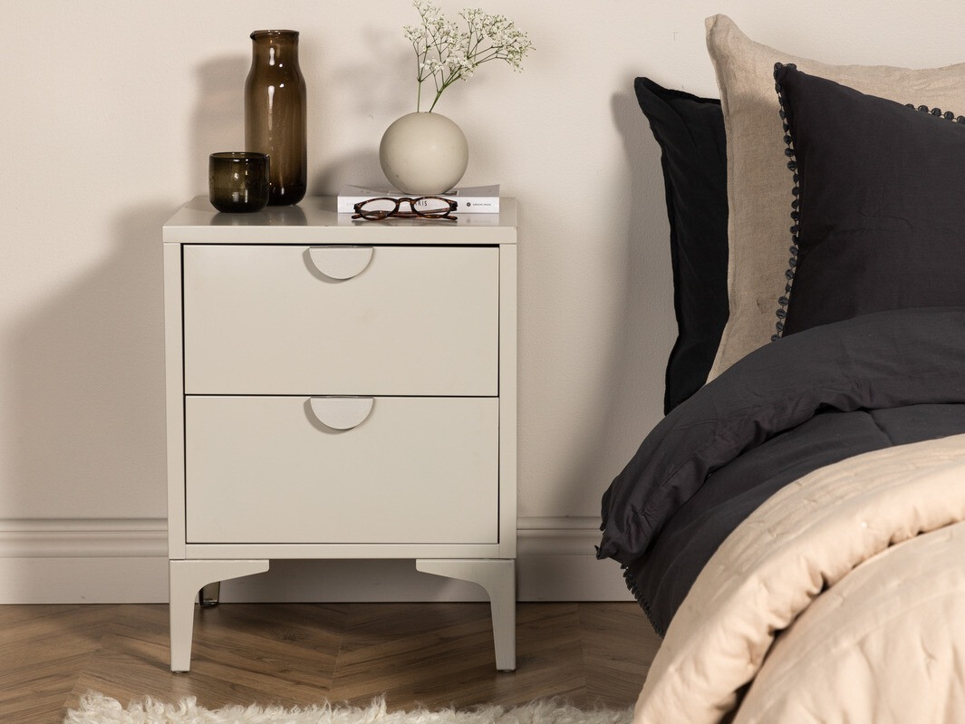 Bedside table Romcamu 101 (Beige)