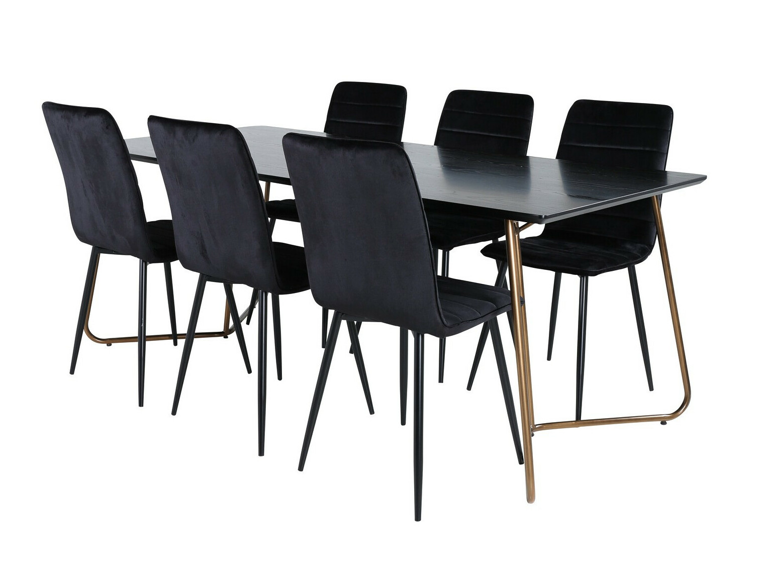 Dining set Dallas 2724 (Black)