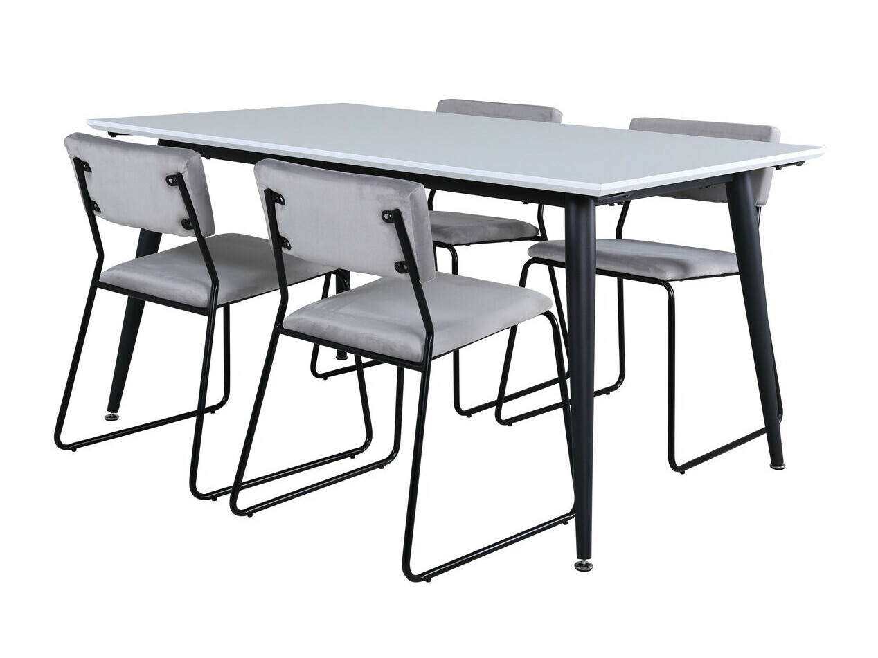 Dining set Dallas 2736 (Grey + Black)