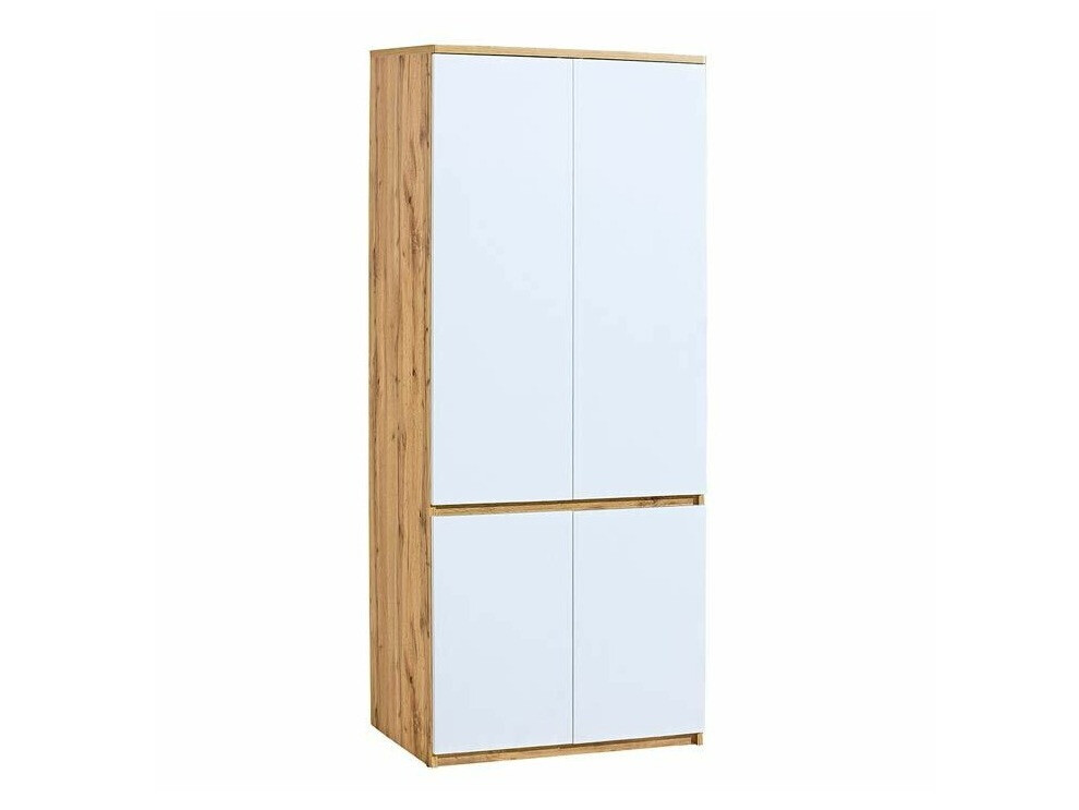 Wardrobe Evaropha 100 (Wotan Oak + White)