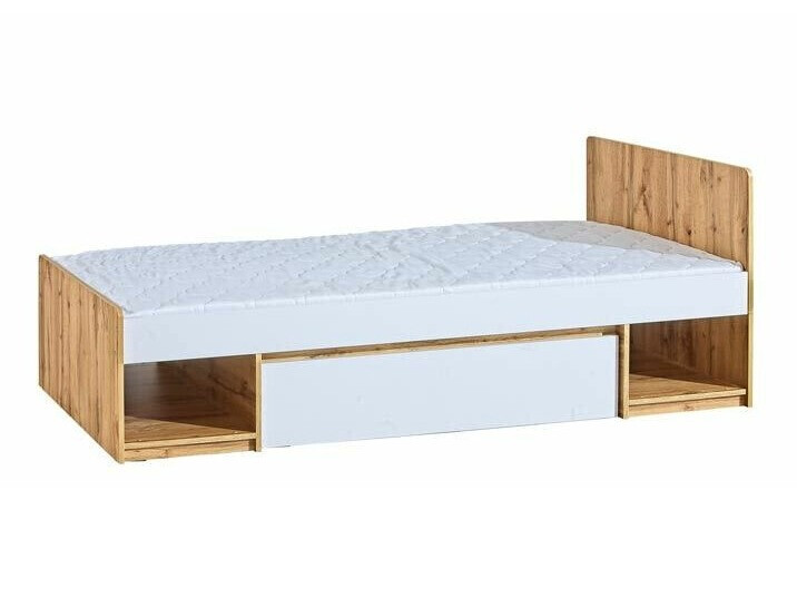 Bed Evaropha 108 (Wotan Oak + White)