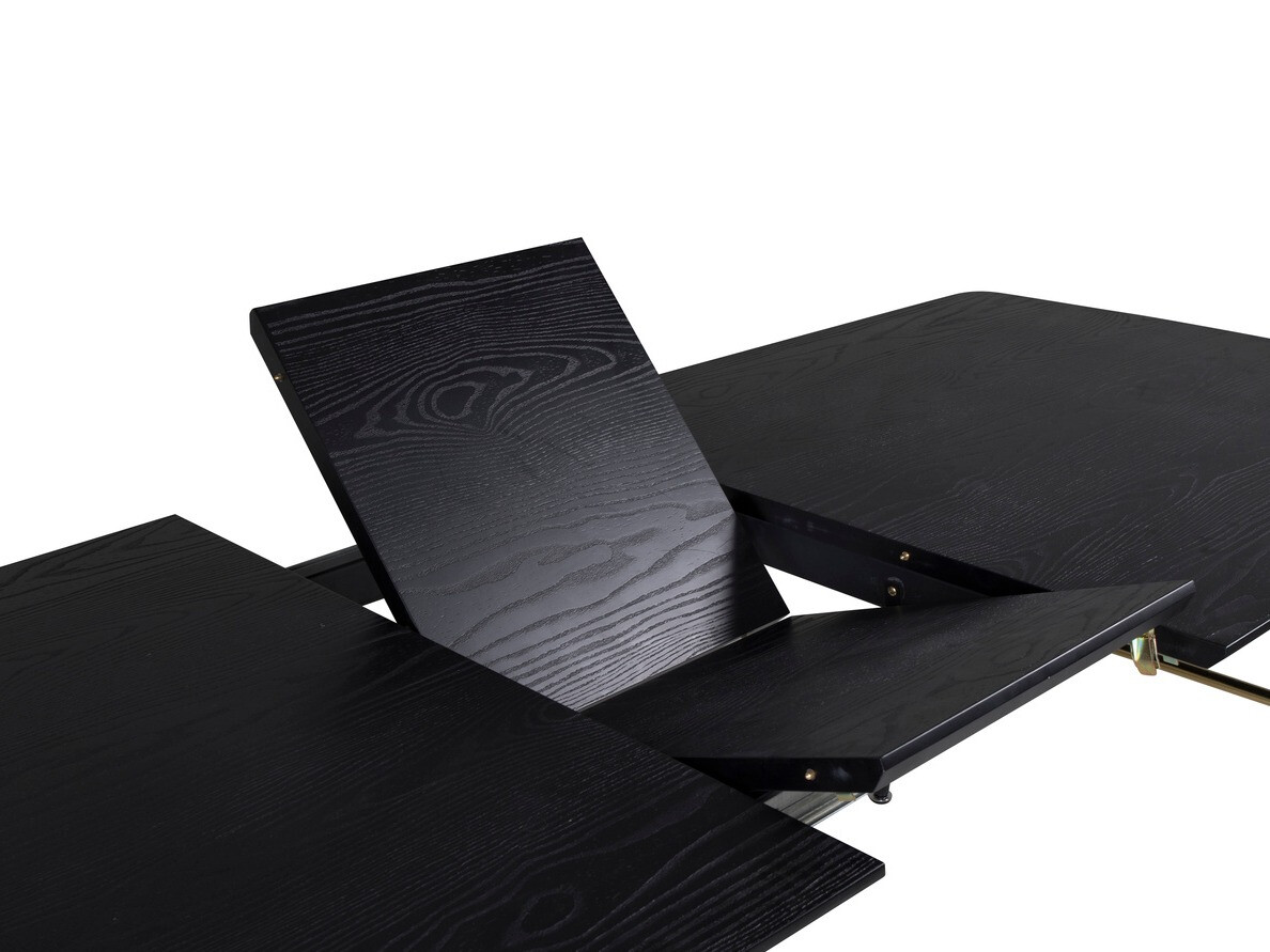 Dining set Dallas 1443 (Black + Nut)