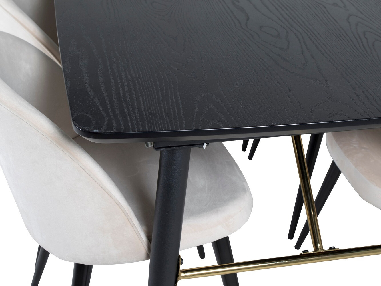 Dining set Dallas 1449 (Beige + Black)
