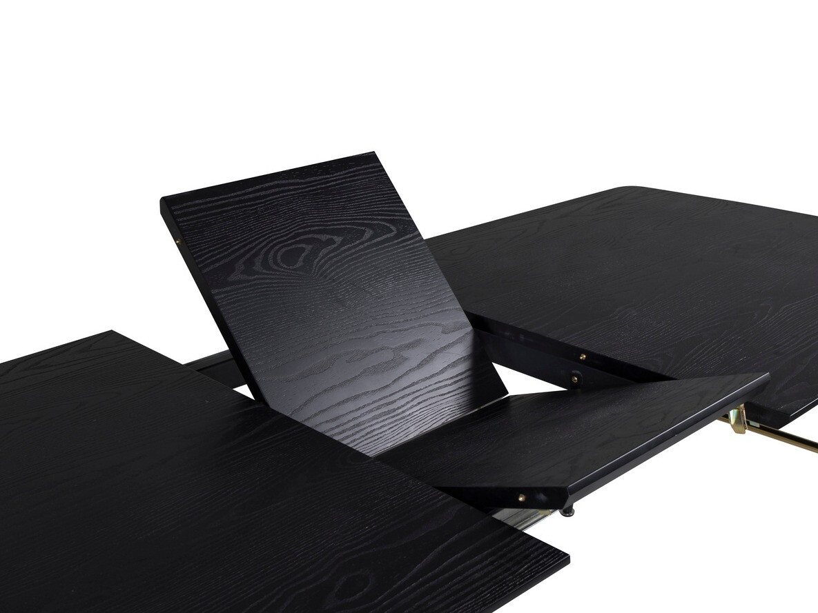 Dining set Dallas 1453 (Light grey + Black)