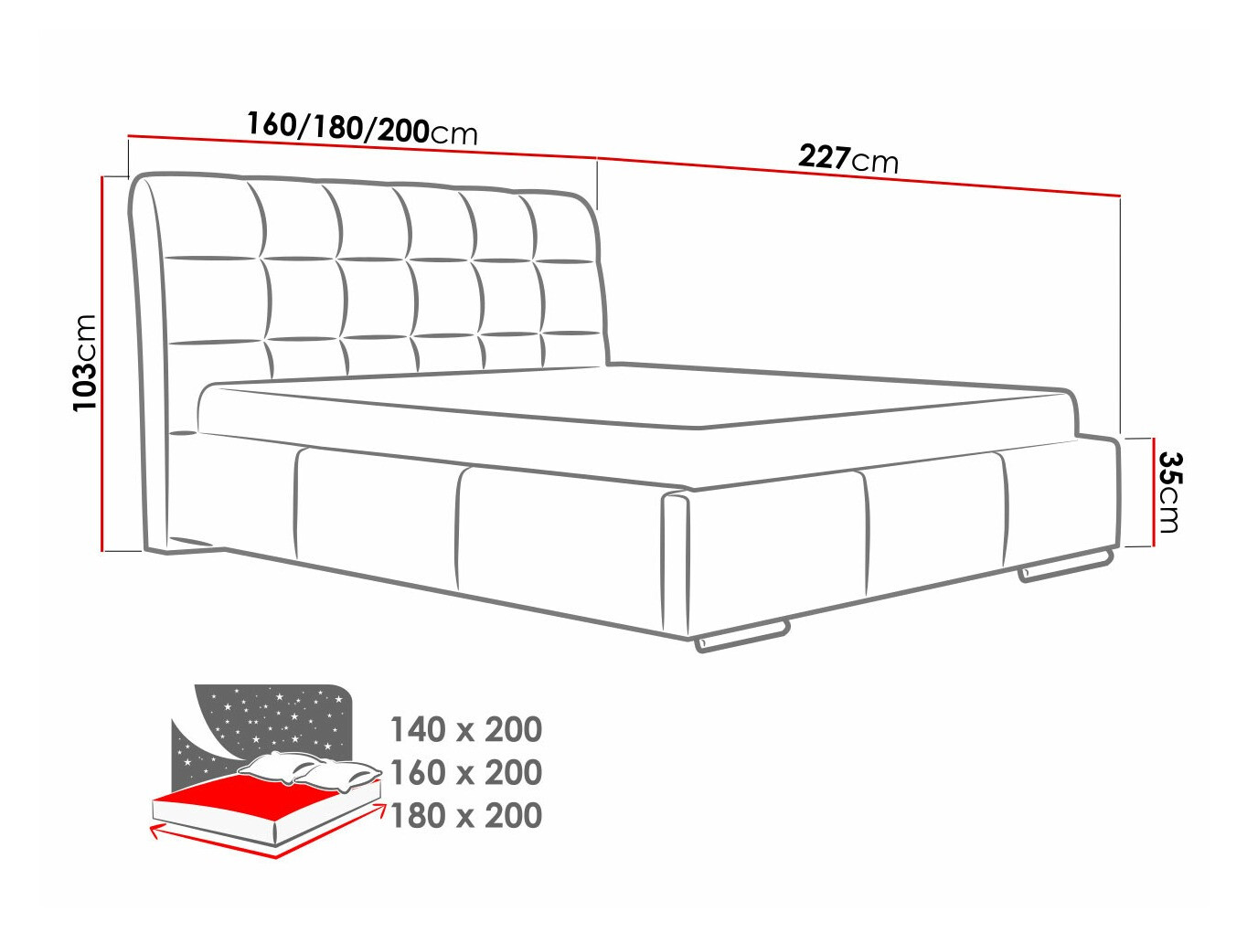 Bed Fructus (Soft 010)