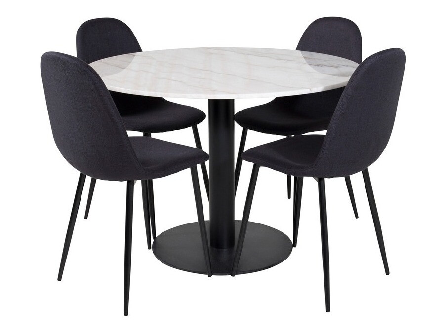 Dining set Dallas 1613 (Black)