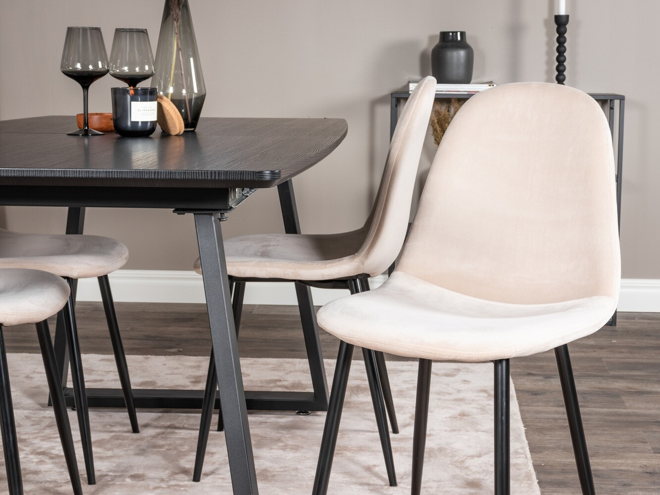 Dining set Dallas 1616 (Beige)