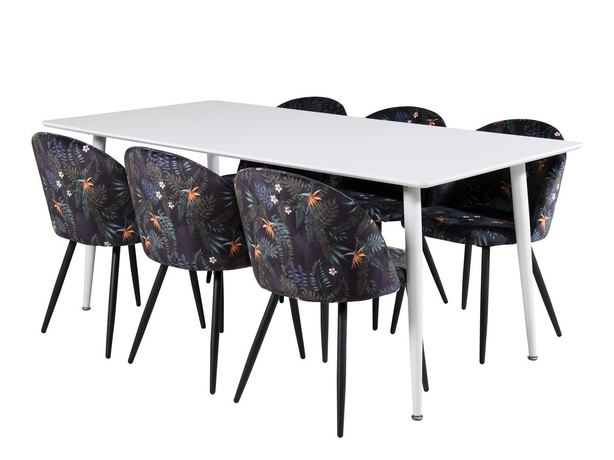 Dining set Dallas 1624 (Floral pattern)
