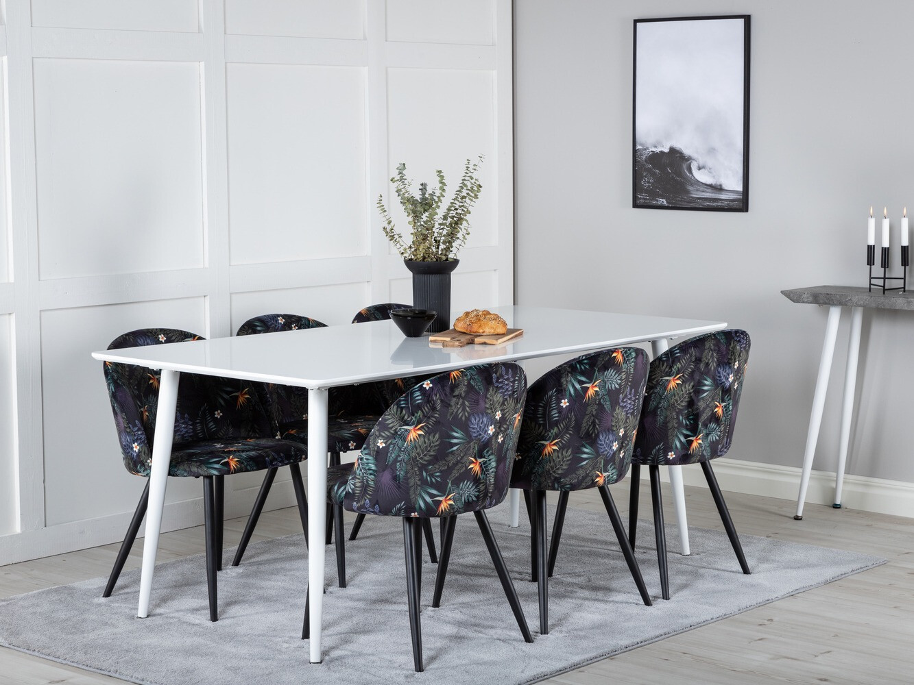 Dining set Dallas 1624 (Floral pattern)