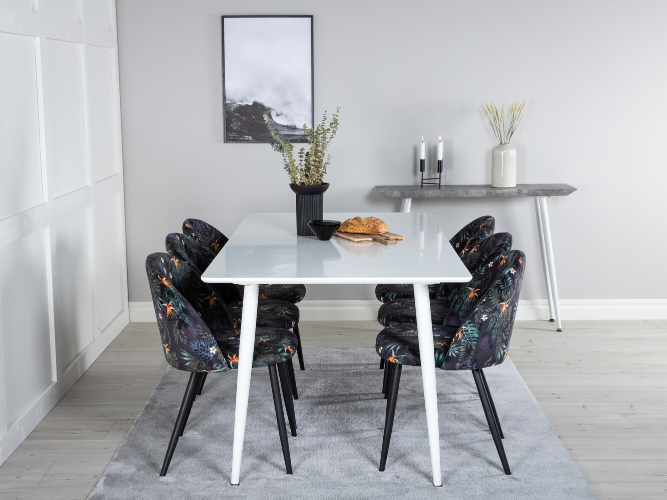 Dining set Dallas 1624 (Floral pattern)