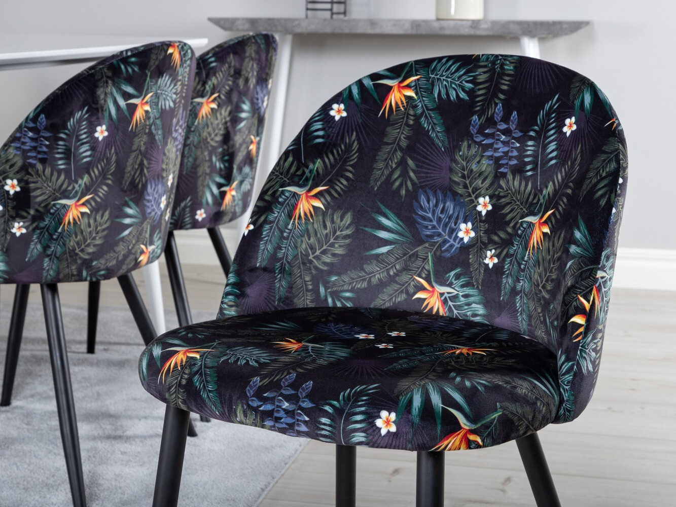 Dining set Dallas 1624 (Floral pattern)