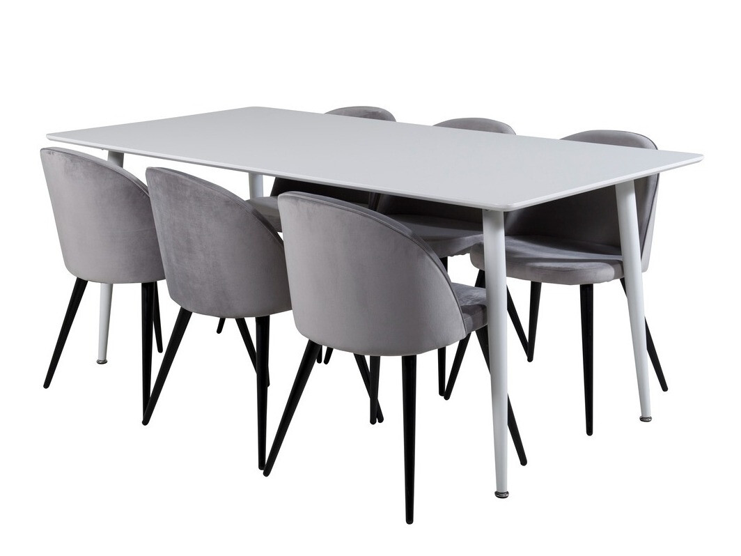 Dining set Dallas 1624 (Grey)