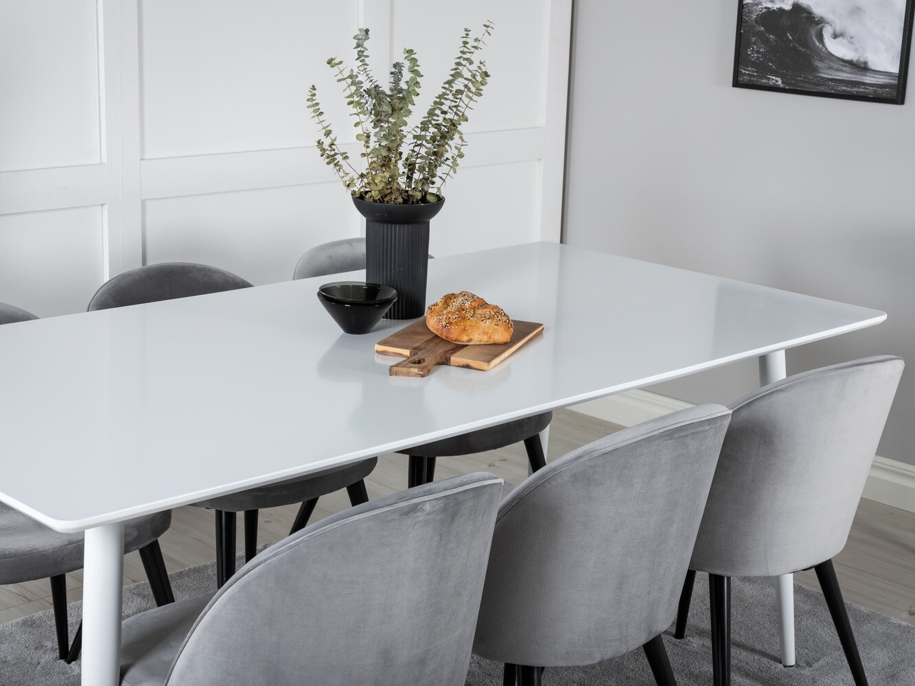 Dining set Dallas 1624 (Grey)